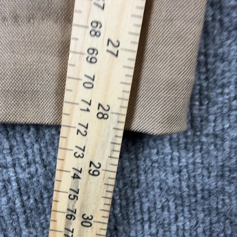 Murano Alex Fit Dress Pants Mens 32x32 Beige Stretch Slim Flat Front Slacks